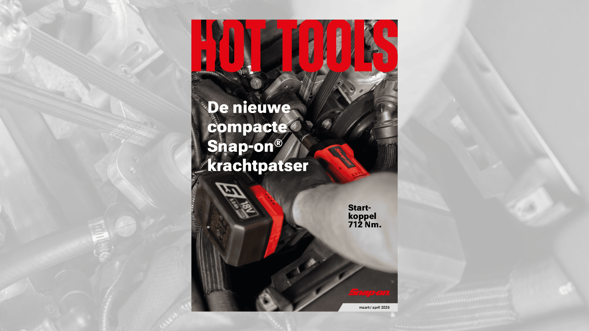 Snap-on Hot Tools brochure maart april 2025